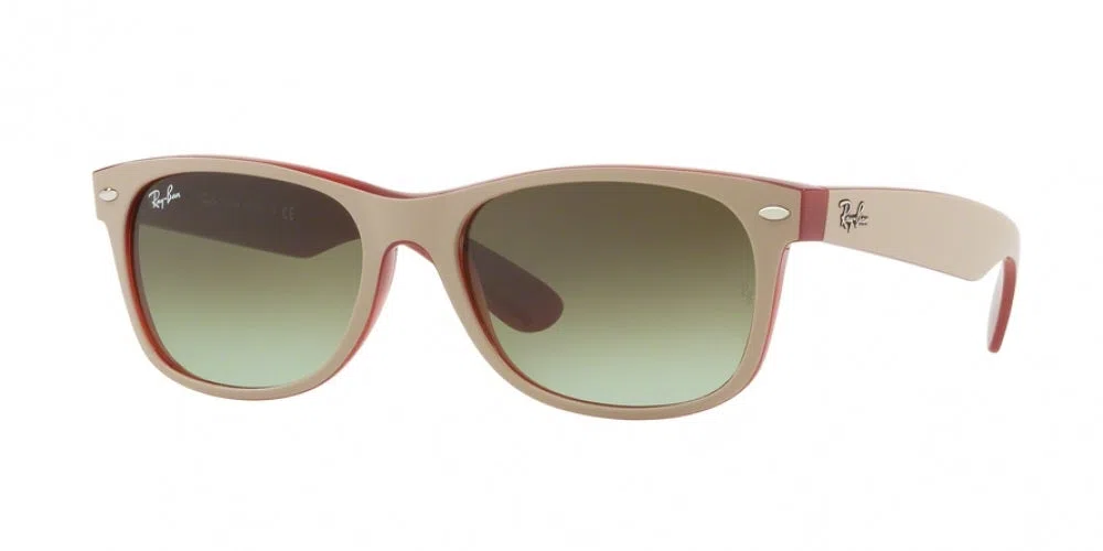 Ray Ban New Wayfarer 2132 Sunglasses - Medium - 55mm - Black - view 12